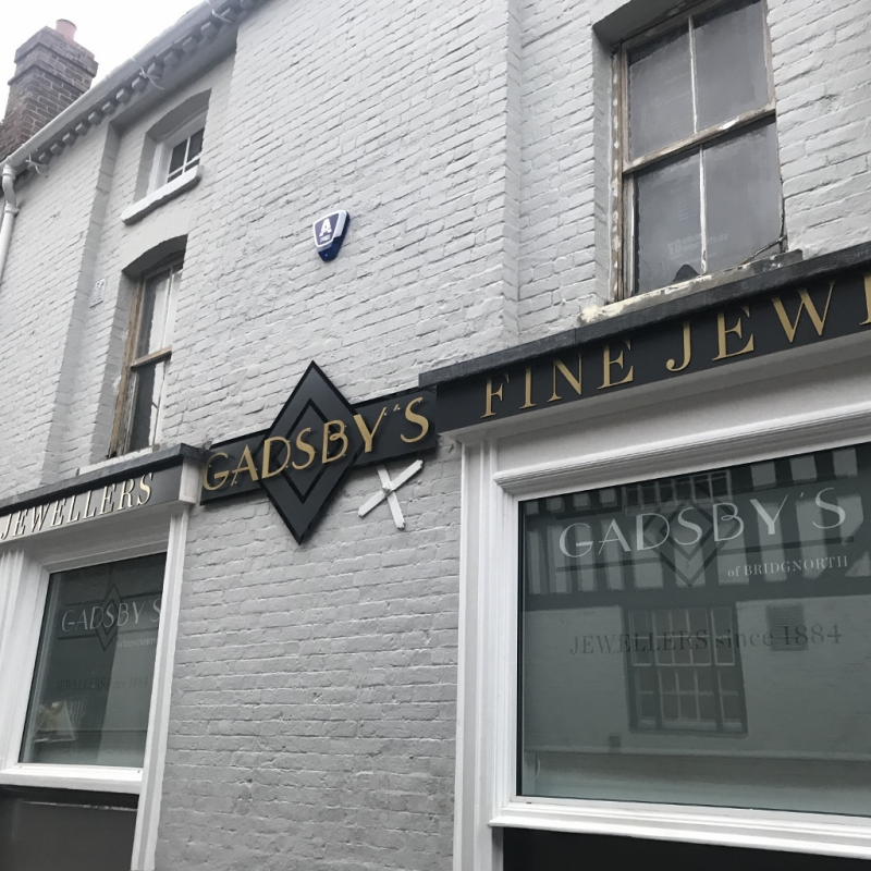 Gadsby's relocation inspires sophisticated new signage