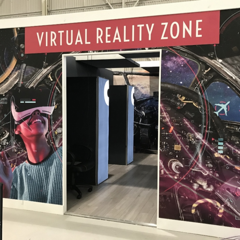 Visitors to RAF Cosford experience VR Spitfire flight in new zone by Kyoti Graphics