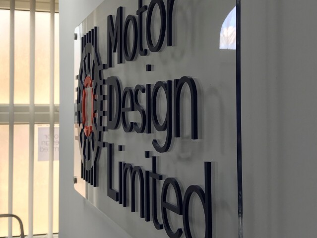 Motor Design Acrylic Sign Letters