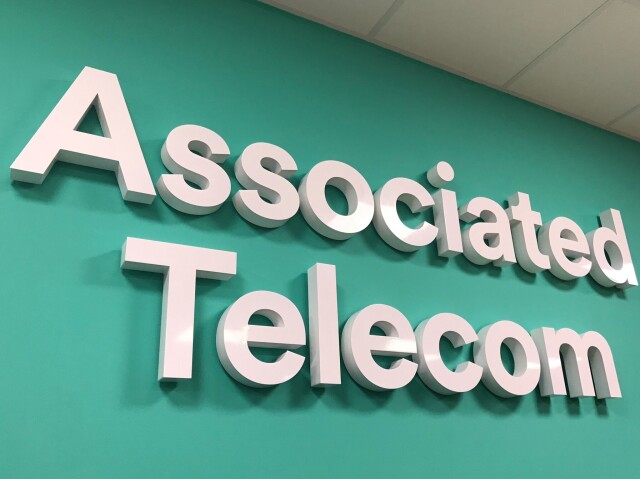 Associated Telecom Built Up Letters for Signs