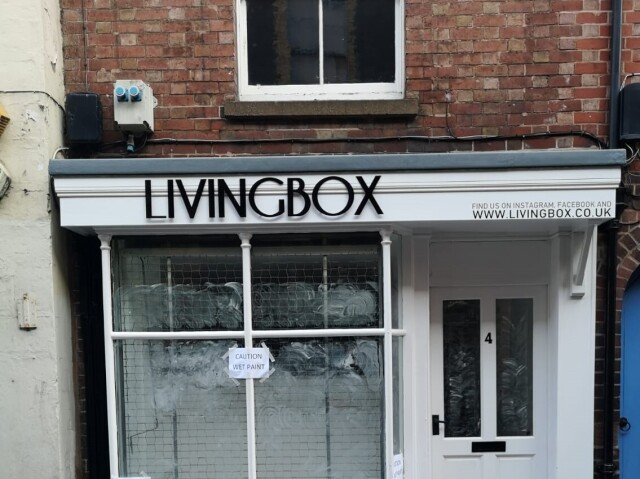 Livingbox Fascia Sign
