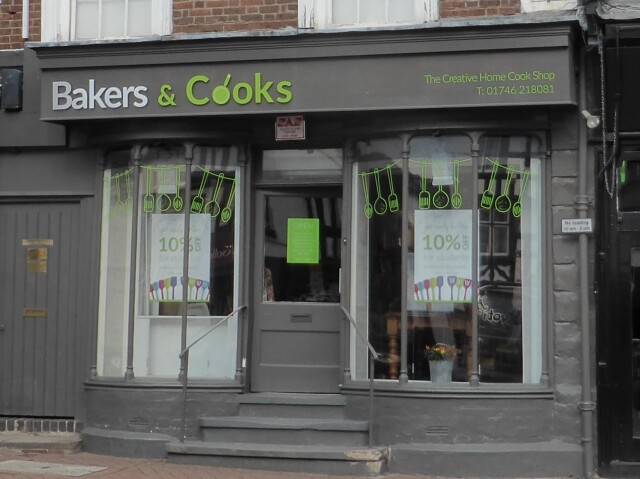 Baker and Cooks Fascia Sign