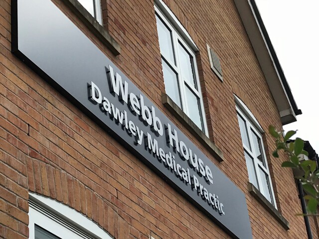 Dawley Medical Practice Flat Letters for Signs
